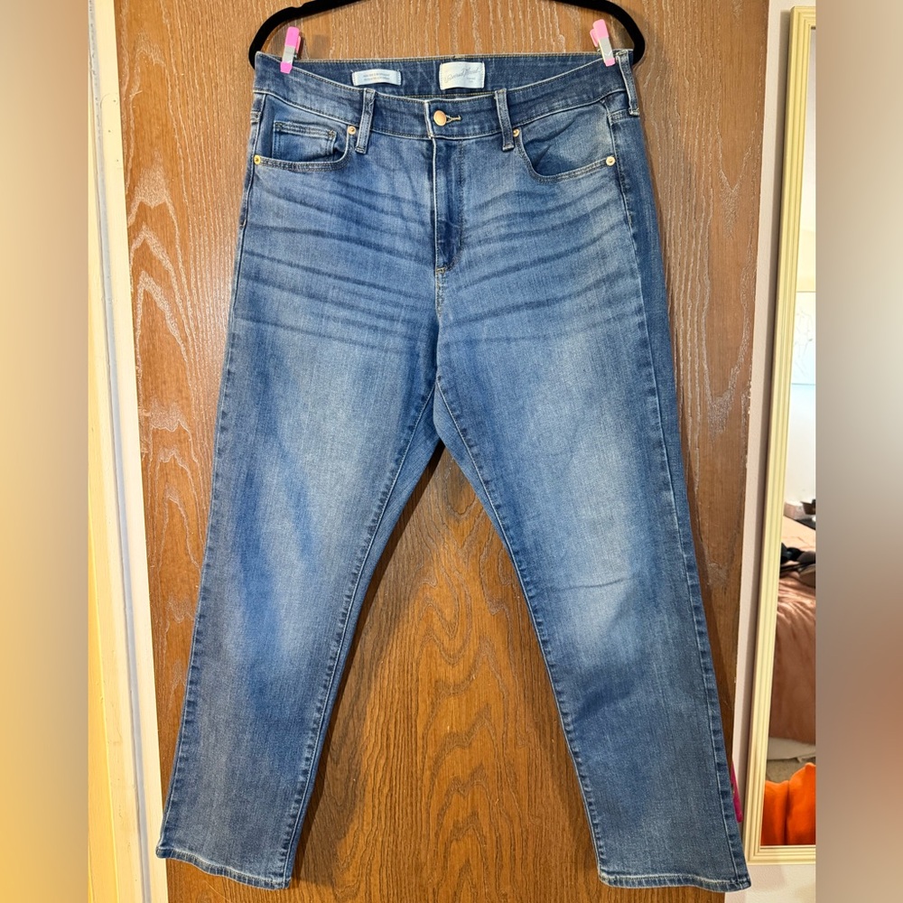 Size 12 Universal Thread High Rise Slim Straight Women’s Jeans 31 Long